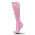 BOOT DOCTOR LADIES SOCK OTC HIBISCUS STAR PINK