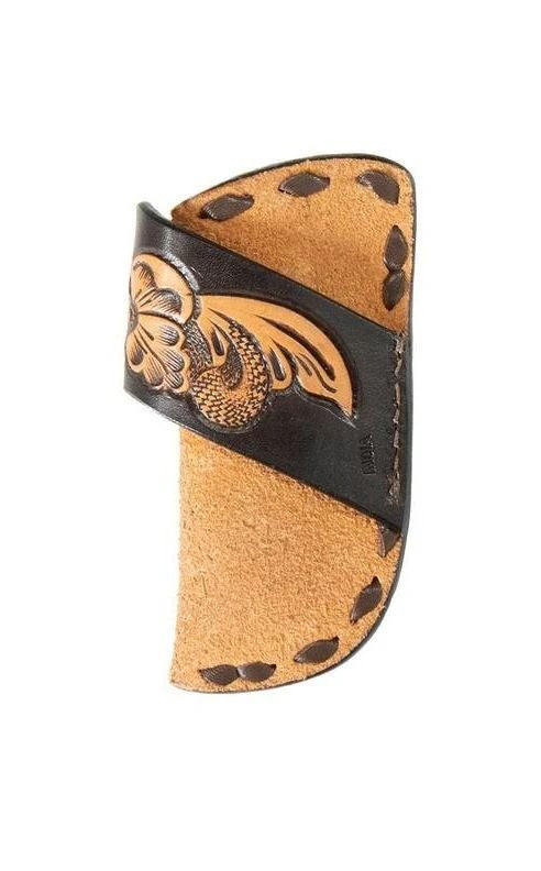 3D KNIFE SHEATH ROUGH OUT WITH BUCK LACE STITCHING