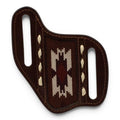 NOCONA KNIFE SHEATH SOUTHWEST BUCK LACING BROWN