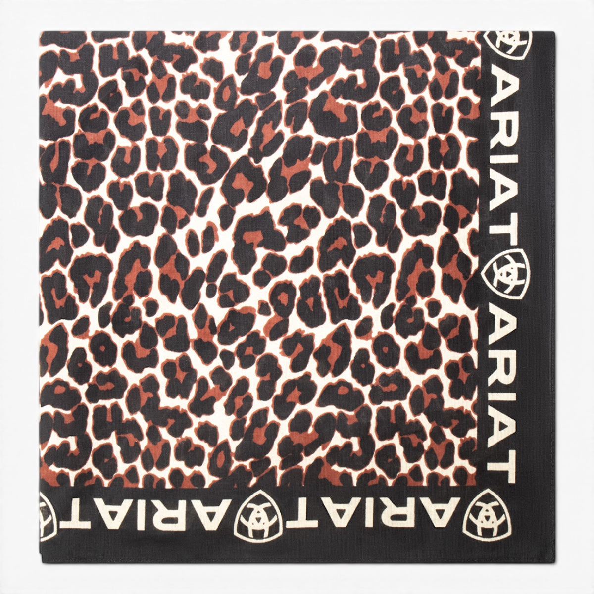 ARIAT BANDANA LEOPARD BROWN