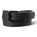 ARIAT MENS WORK BELT 1 1/2" SINGLE PLY LEATHER BLACK