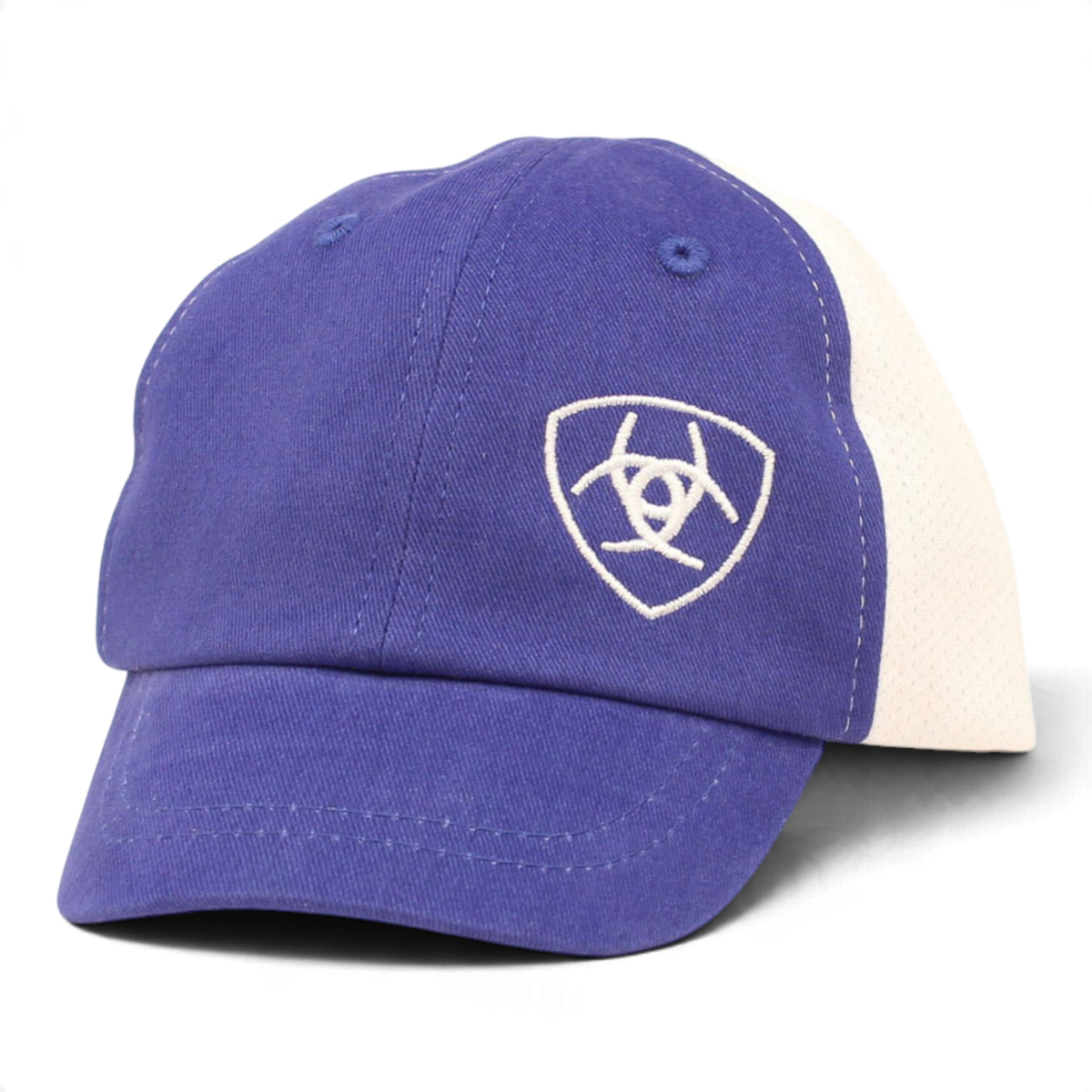 ARIAT INFANT CAP OFFSET LARGE LOGO BLUE