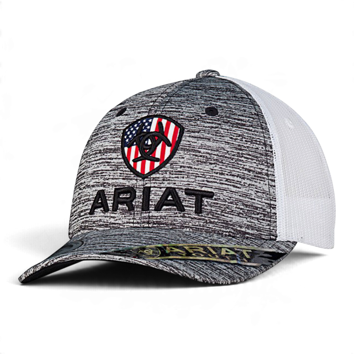 ARIAT YOUTH SB HEATHER USA GRAY