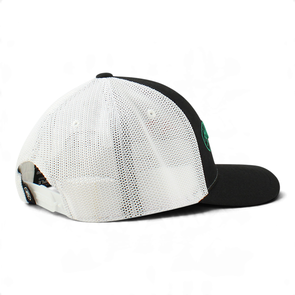 ARIAT BOYS FLEXFIT CAP MEXICAN FLAG WORD LOGO BLACK