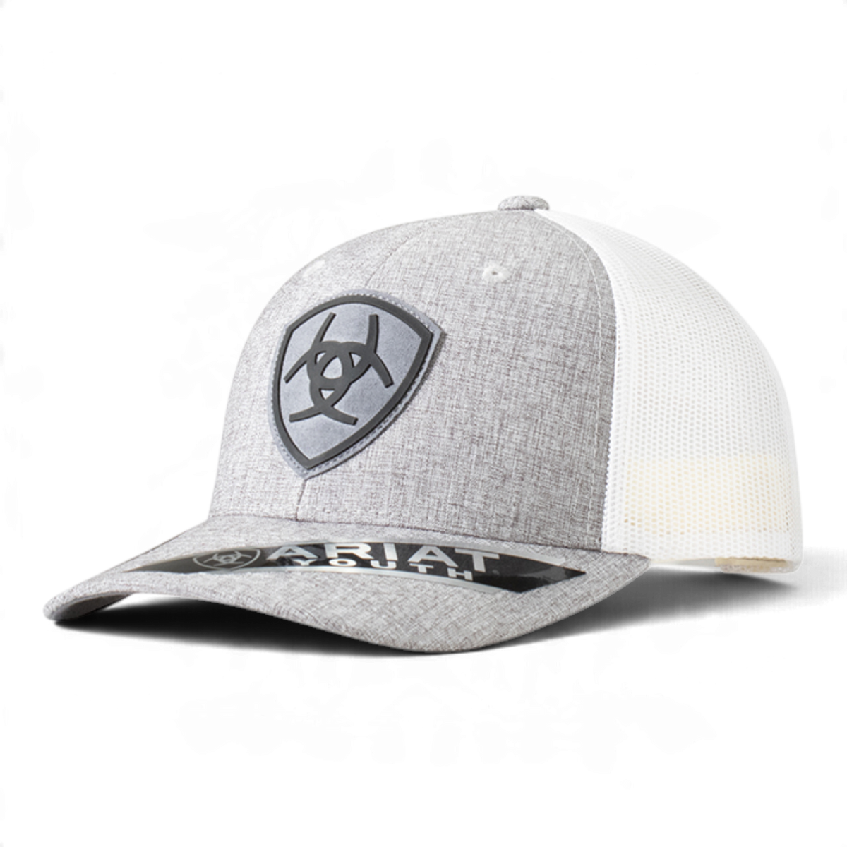 ARIAT YOUTH SEMI CURVED BILL ARIAT LOGO GY