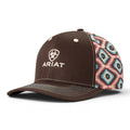 Ariat Brown Southwest Aztec Print Cap A300082002