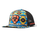 Ariat Southwest Aztec Print Shield Logo Trucker Cap A300083897