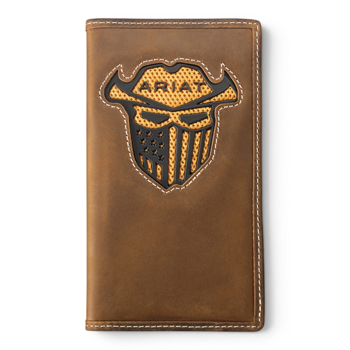 ARIAT WORK CHECKBOOK MEDIUM BROWN