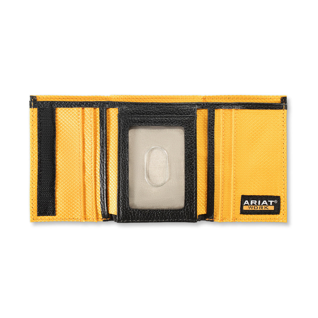 Ariat Work Men's Trifold Wallet – Born 4 This USA Dark Green