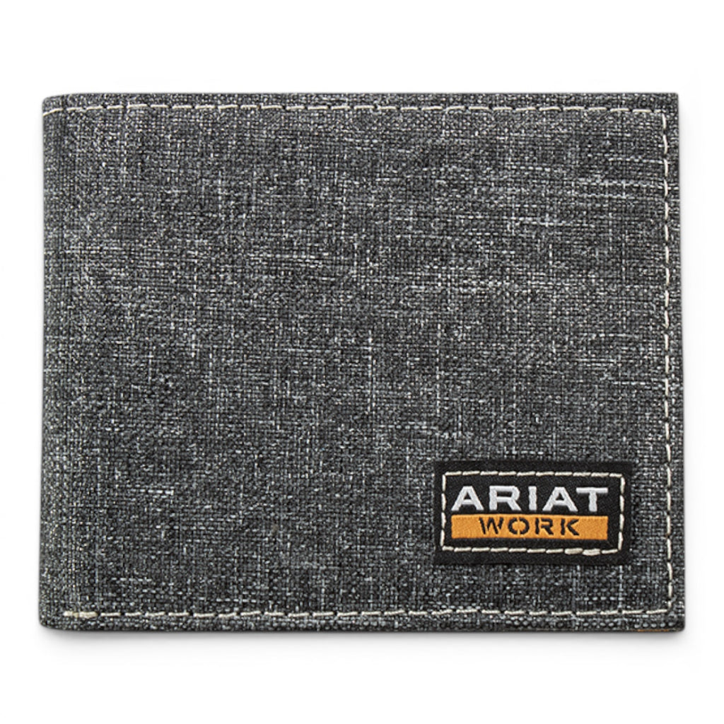 ARIAT WORK WALLET BIFOLD GREY