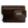 ARIAT WORK MENS UTILITY WALLET TRIPLE STITCH BROWN