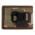 ARIAT WORK BIFOLD MONEY CLIP CAMO INLAY MULTI COLOR