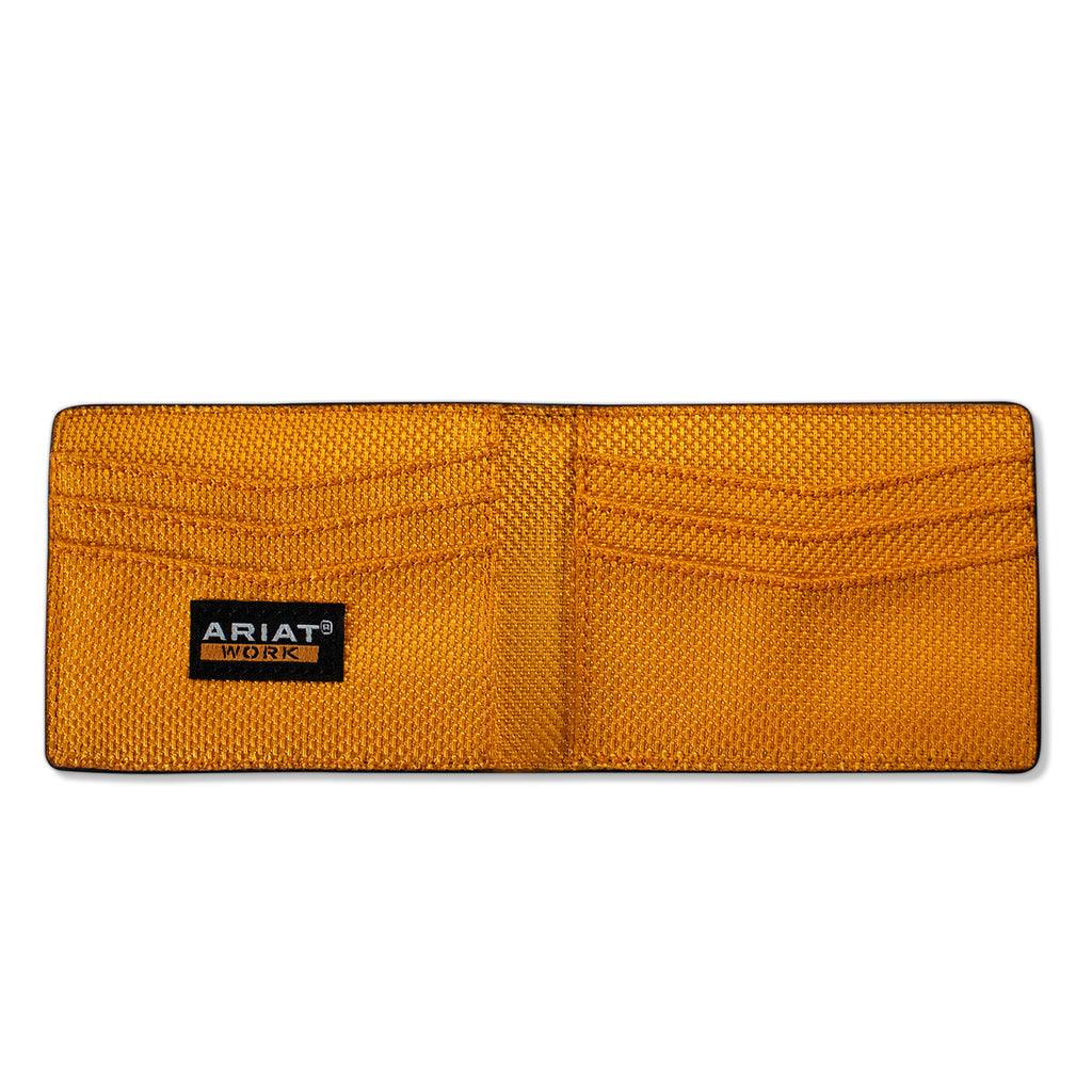 ARIAT WORK BIFOLD MONEY CLIP CAMO INLAY MULTI COLOR