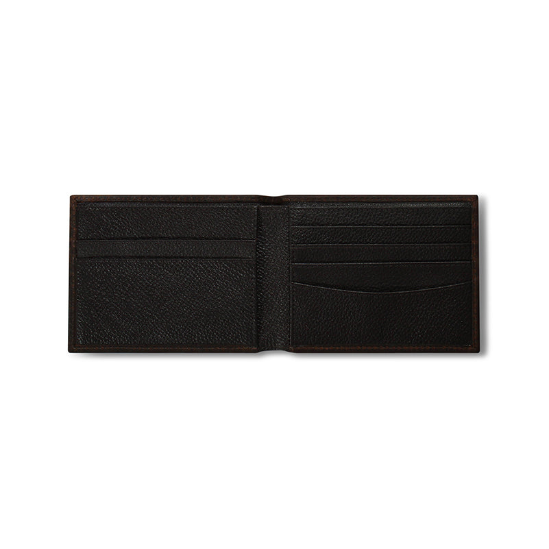 ARIAT MENS BIFOLD WALLET LOGO MEXICO BROWN ROWDY