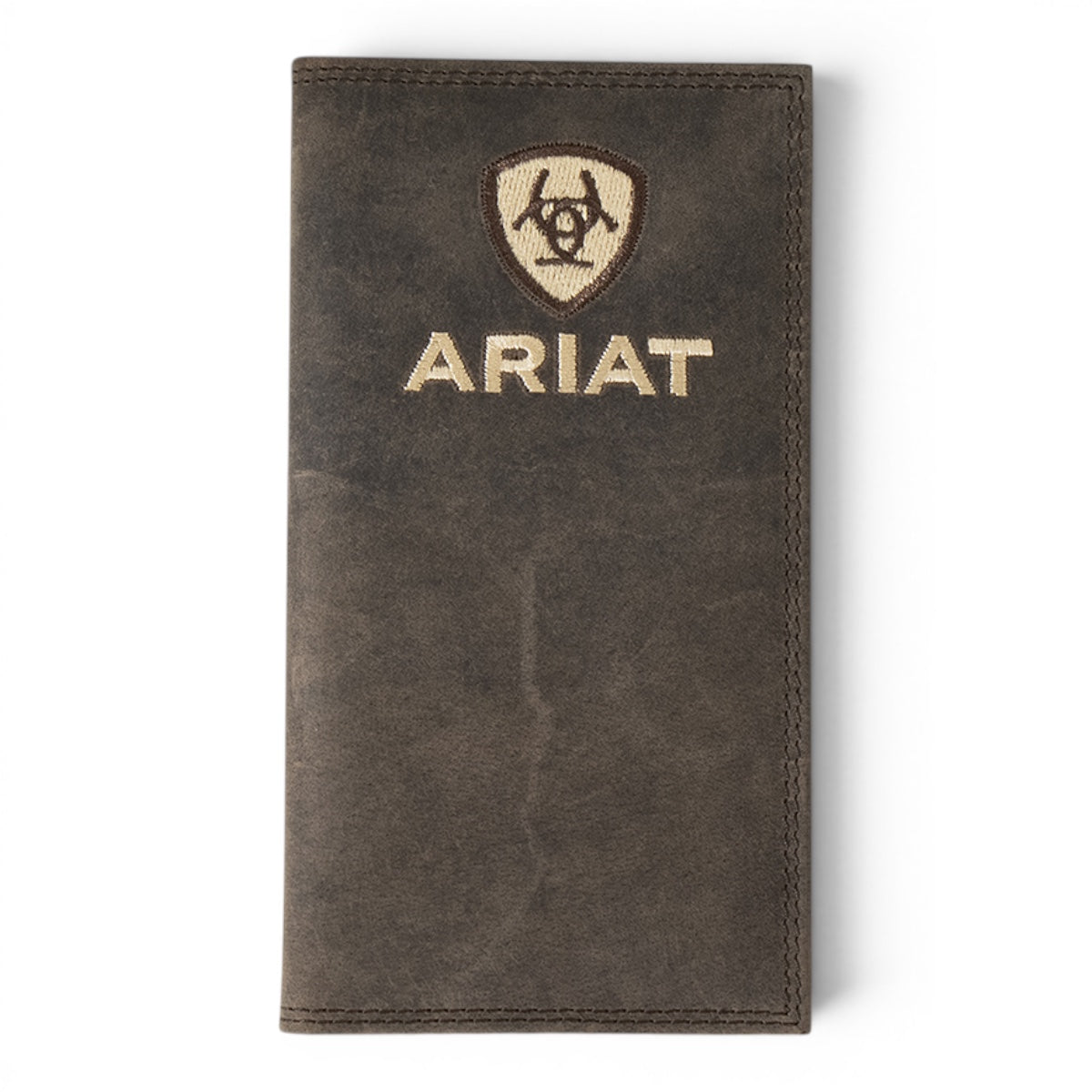 ARIAT RODEO WALLET CRAZY HORSE LEATHER BROWN