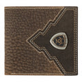 ARIAT LARGE BIFOLD OVERLAY ARIAT SHIELD BROWN ROWDYA35622282