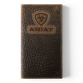 ARIAT RODEO WALLET INLAY PATCH BROWN