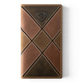 ARIAT MENS RODEO STYLE WALLET PATCHWORK LARGE EMBOSSED MULTICOLOR