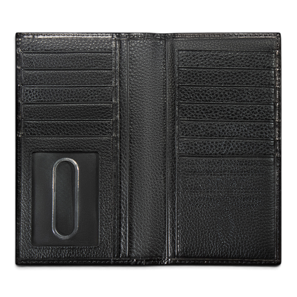 ARIAT RODEO WALLET CHECKERBOARD CARDS BLACK AND WHITE