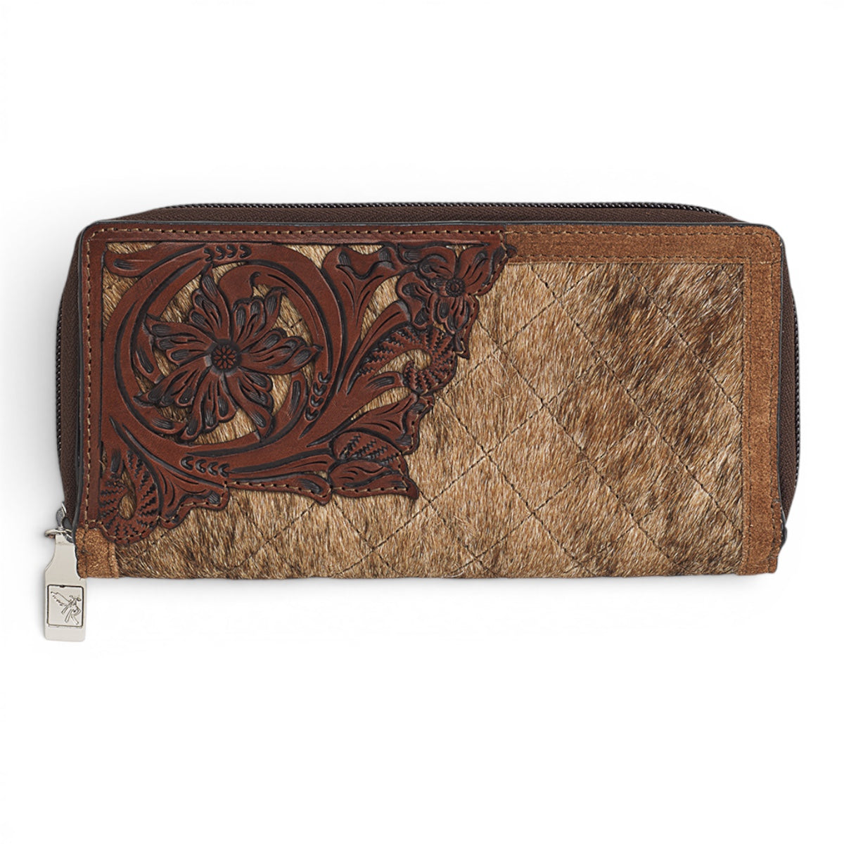 ANGEL RANCH OLIVIA COLLECTION WALLET BROWN