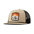 ARIAT MENS CAP DESERT SCENE PATCH KHAKI