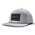 ARIAT SNAP BACK 7PANEL PATCH BRIM ROPE GREY