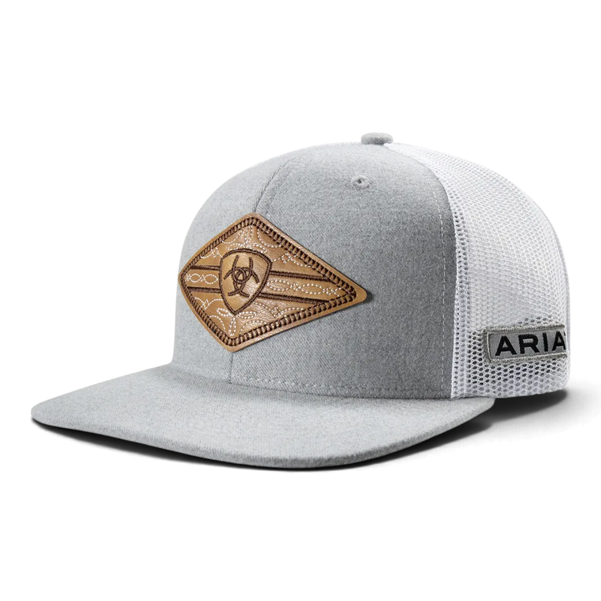 ARIAT SNAP BACK DIAMOND BOOT STITCH GREY
