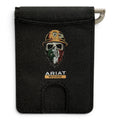 ARIAT WORK MENS BIFOLD MONEY CLIP WALLET WORKMAN BORN 4 THIS MEXICO BLACK