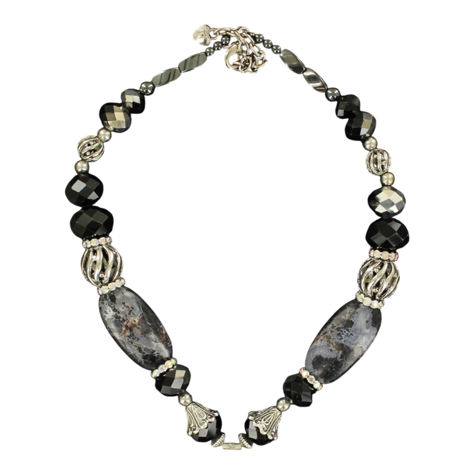 BLAZIN ROXX HEMATITE NECKLACE