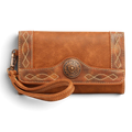 BLAZIN ROXX IVY STYLE CLUTCH TAN
