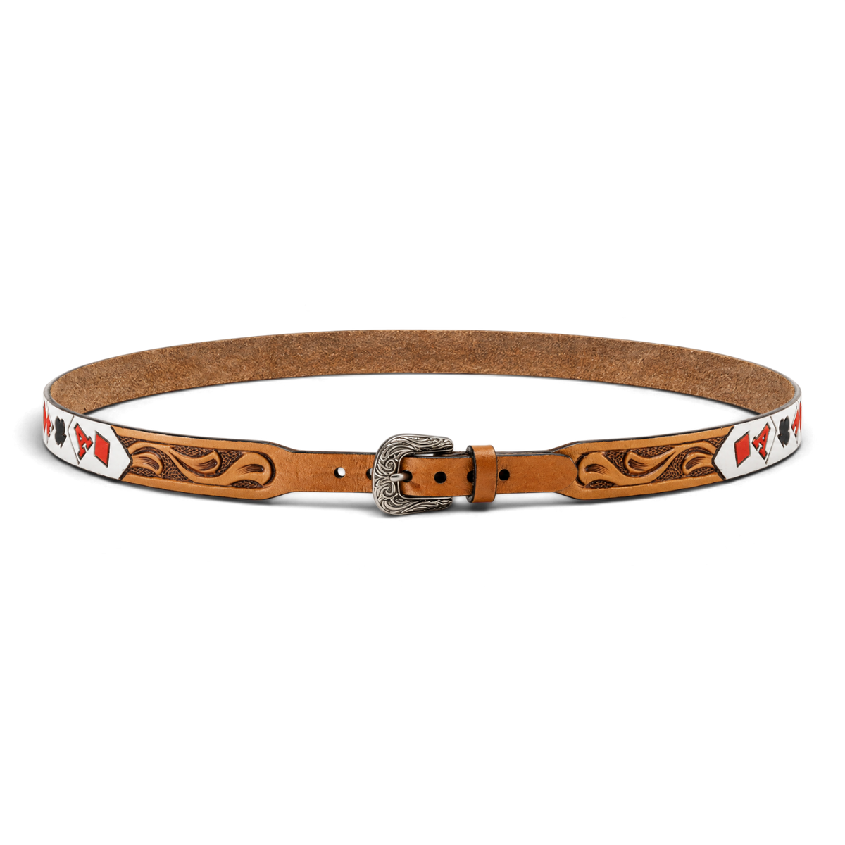 3D ACE CARDS HATBAND NATURAL COLOR