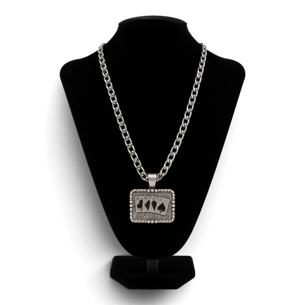 SILVER STRIKE MENS 24" ROPE EDGE ACES