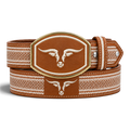 Men's Longhorn Western Belt