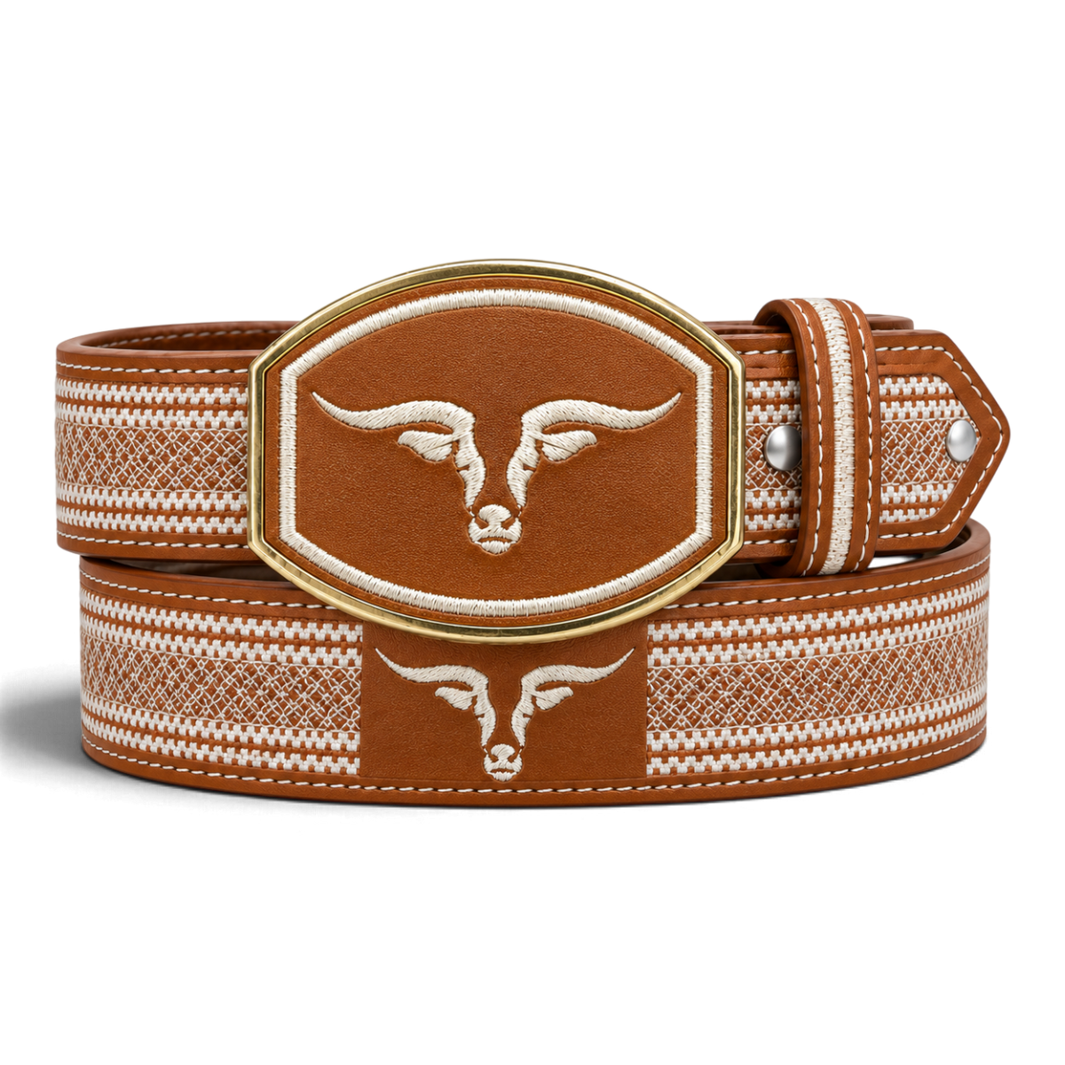 Men's Longhorn Western Belt
