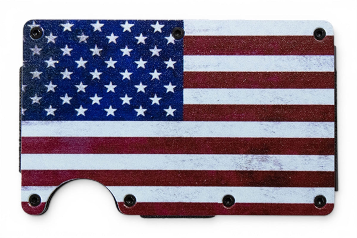 3D MENS MONEY CLIP AMERICAN FLAG MULTICOLORD250017897