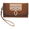 ANGEL RANCH MAEVE COLLECTION WALLET BROWN