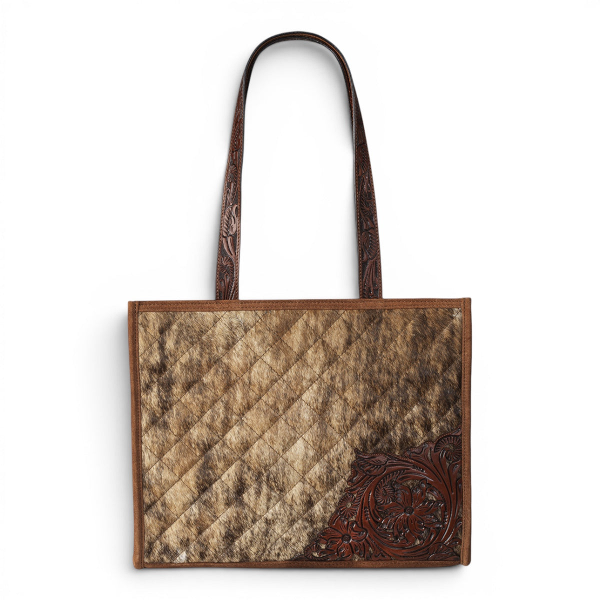 ANGEL RANCH OLIVIA COLLECTION SHOULDER BAG BROWN