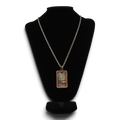 SILVER STRIKE MENS NECKLACE 24IN COWBOY PRAYER