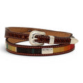 3D WESTERN HATBAND SERAPE TAN