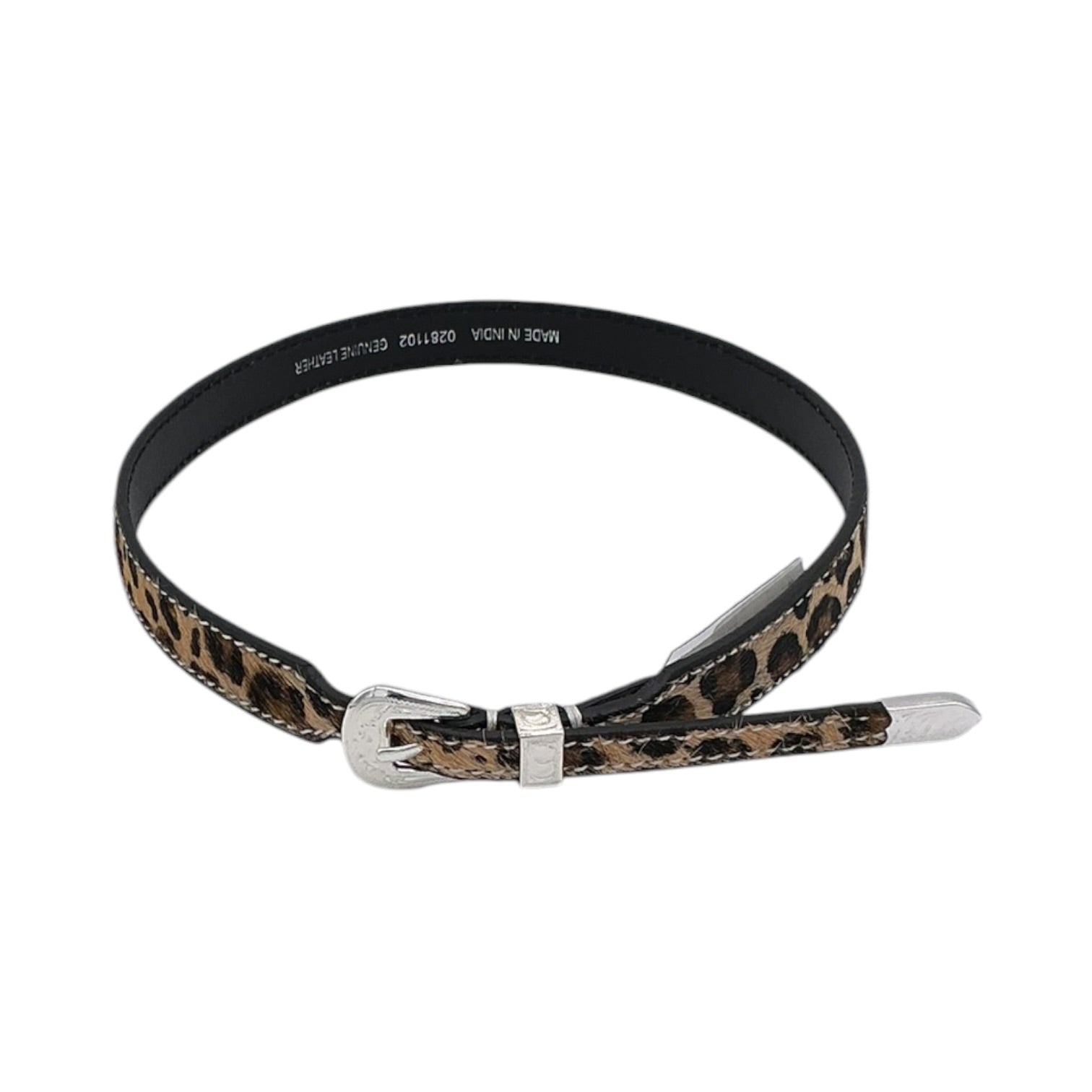 HATBAND LEOPARD PRINT BR