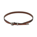 3D WESTERN HATBAND OSTRICH BLACK
