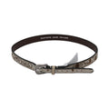 TWISTER HATBAND LASER CUT HAIR LIGHT BROWN