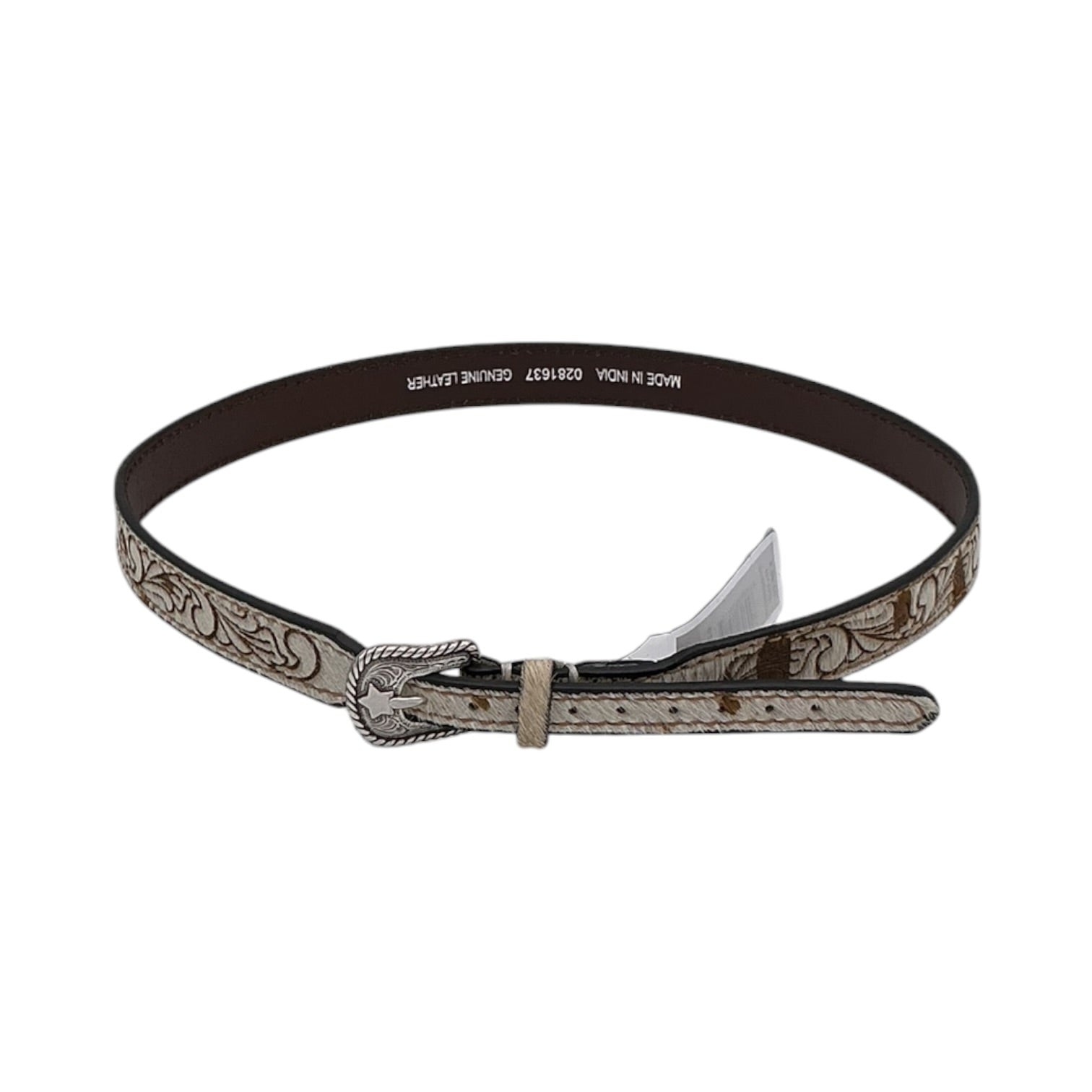 TWISTER HATBAND LASER CUT HAIR LIGHT BROWN