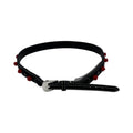 3D HATBAND ROSES NAILHEAD BLACK