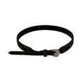 3D HATBAND ROUGHOUT BOOT STITCH BLACK