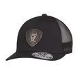 ARIAT MENS CAP METAL ARIAT SHIELD BLACK