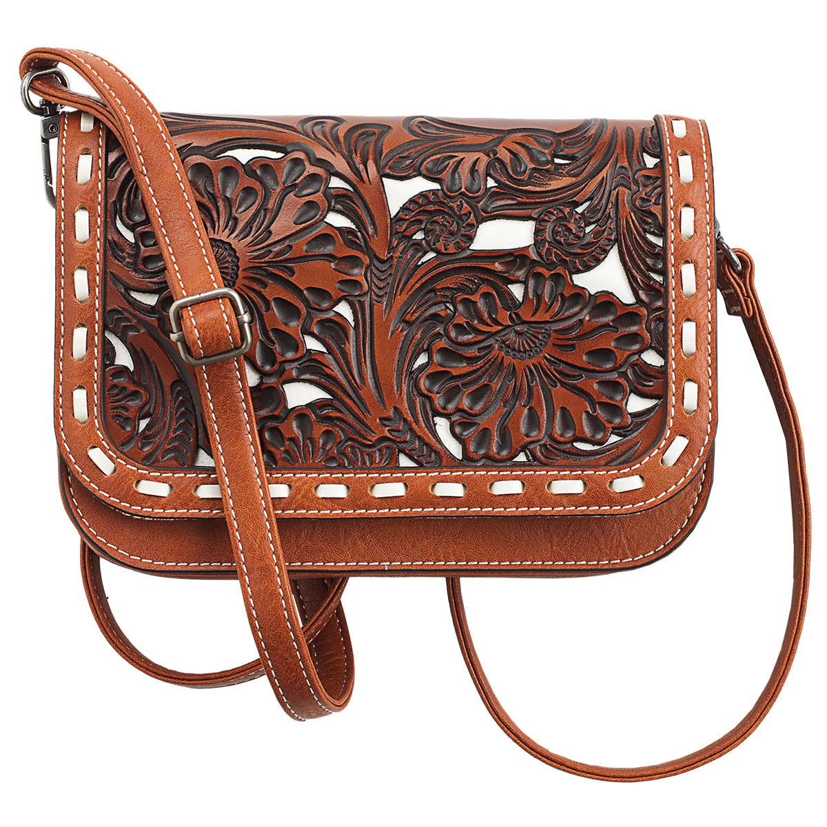 NOCONA JUNE STYLE SMALL CROSSBODY TAN