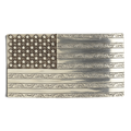 NOCONA MENS BUCKLE RECTANGLE AMERICAN FLAG