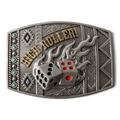 NOCONA MENS BUCKLE RECTANGLE HIGH ROLLER