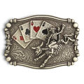 NOCONA MENS BUCKLE RECTANGLE SKELETON BULL RIDER ACES1